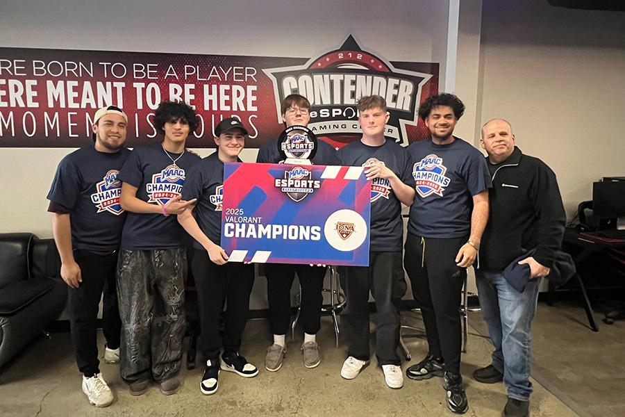 The 2025 MAAC Valorant Champions.