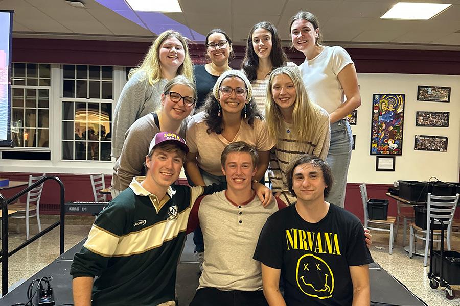 A group photo of student campus ministers.