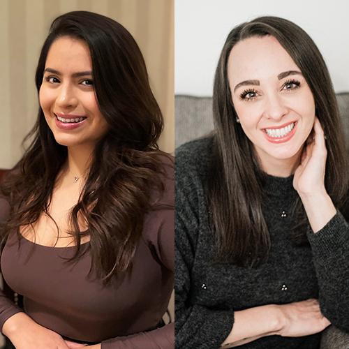 Jessica Cabrera-Guzhnay and Christina Lanzetta 