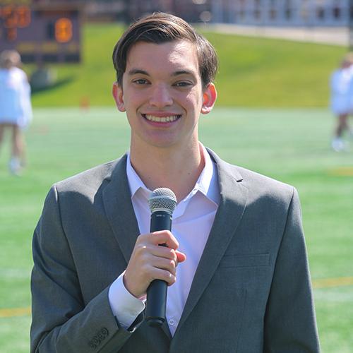 Robert Basel reporting from Mazzella Field.