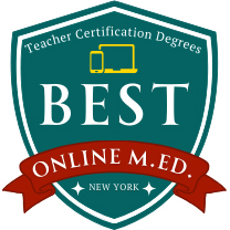 Best Online M.Ed. programs badge