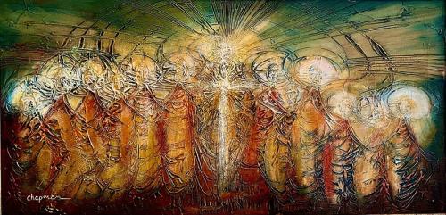 LAST SUPPER painting by Br. Chapman