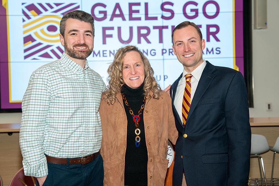 David Nielsen, Cathy McCabe and Matt Ricker.