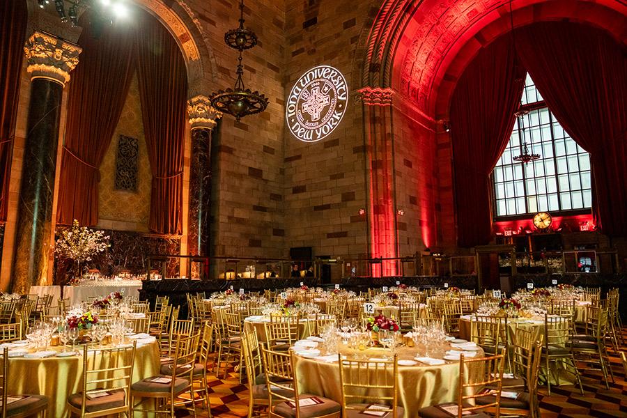 Cipriani decorated for the Gala.