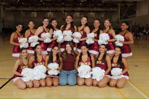 2025-26 Iona Dance Team.