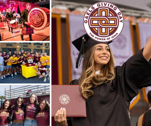 2025 Gaels Giving Day graphic.