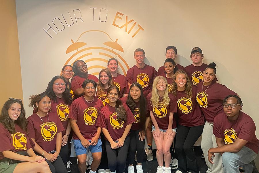 Get Moving students at Hour to Exit.