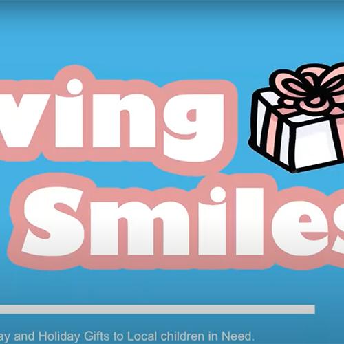 Giving Smiles - Send birthday and holiday gifts to local children in need.