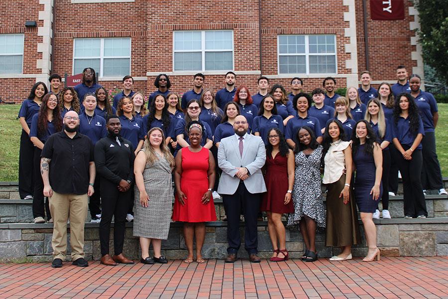 The 2025-2026 Res Life staff and RAs.