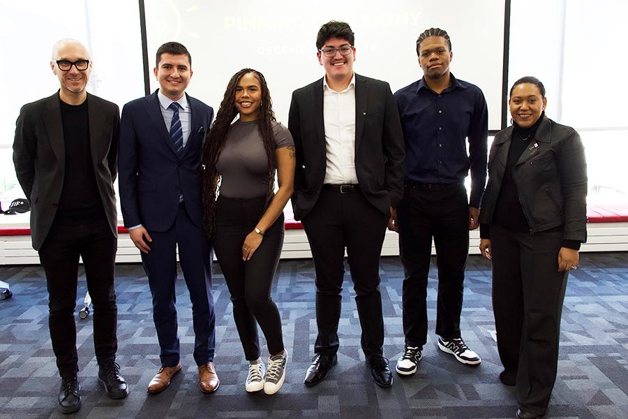 The 2024 Hynes Pinning Ceremony.