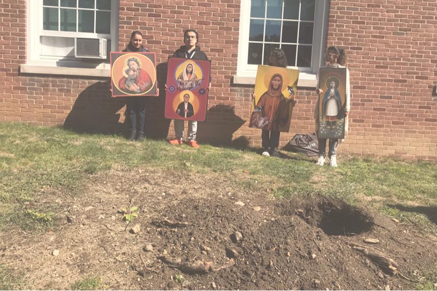 Icon Bearers at Planting Site