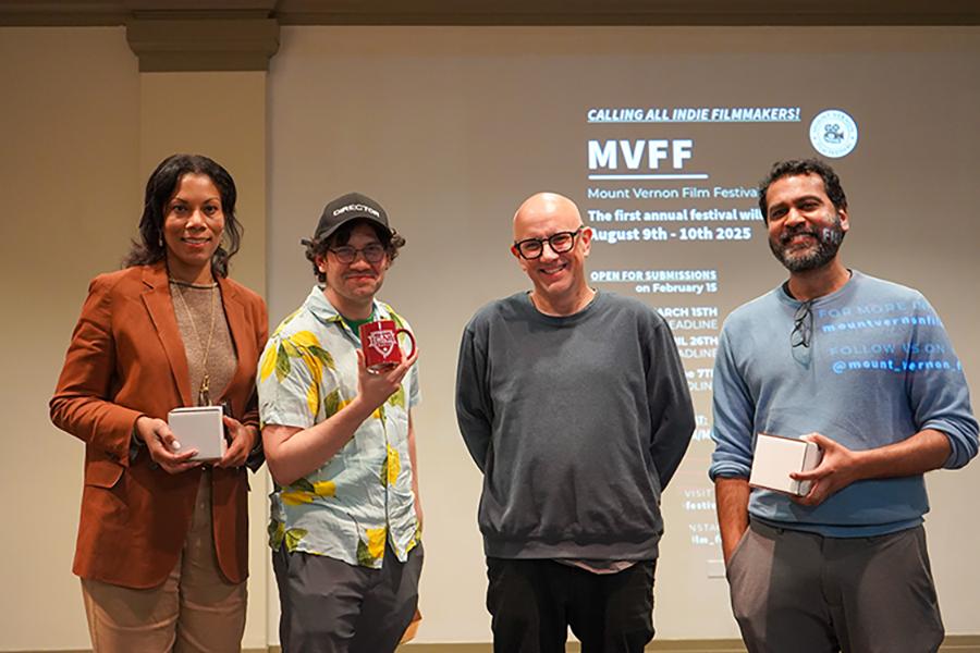 The 2025 Iona Film Festival judges.