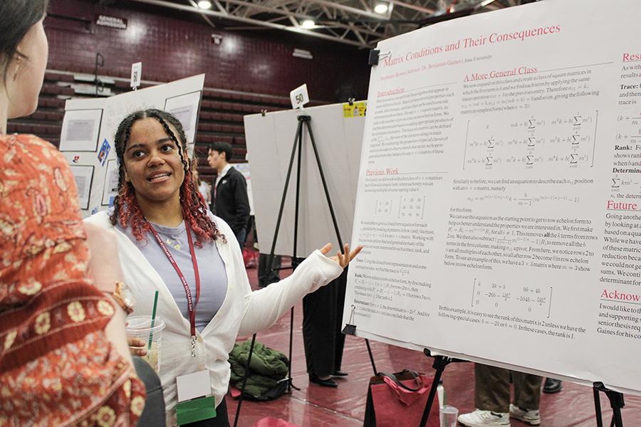 A math presentation at ISD 2025.