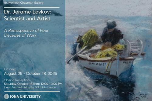 Dr. Jerome Levkov exhibition flyer.