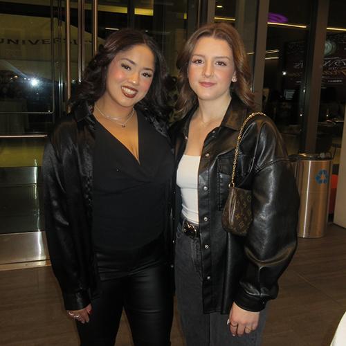 Leila Capelo ’25 and Grace Mutze ’25