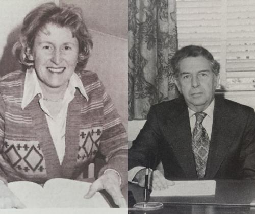 Catherine H. '71MA and Hugh J. McCabe '49 yearbook