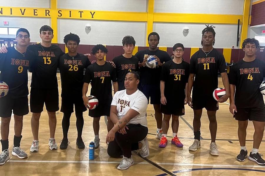 The 2024-25 men's club volleyball team.