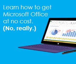 Get MS Office for Free