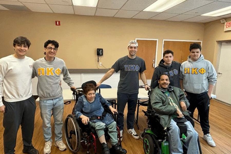 Members of PKP with participants at Ability Week.