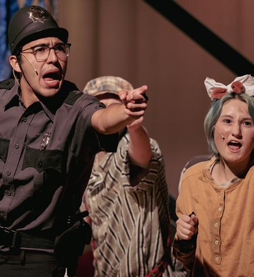The Players perform Urinetown.