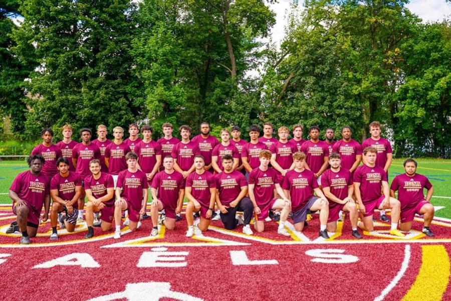 Men's club rugby team. 