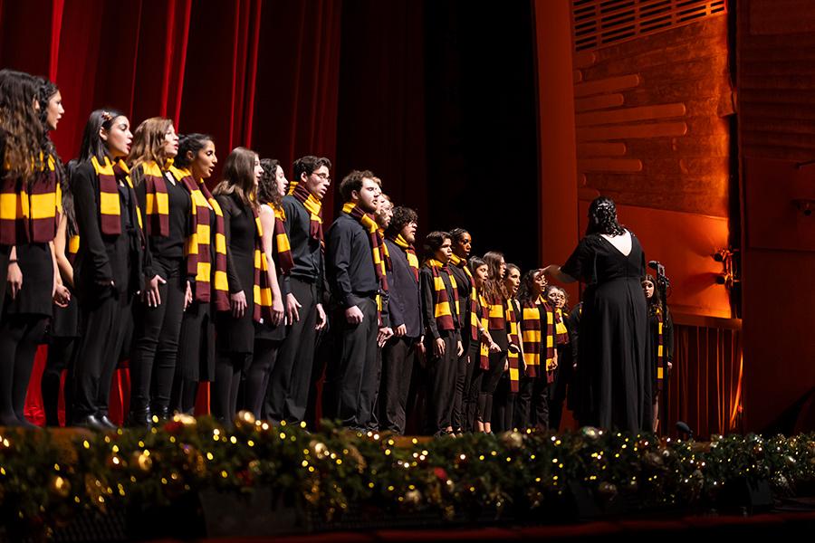 The Iona Singers performing at Radio City Music Hall.