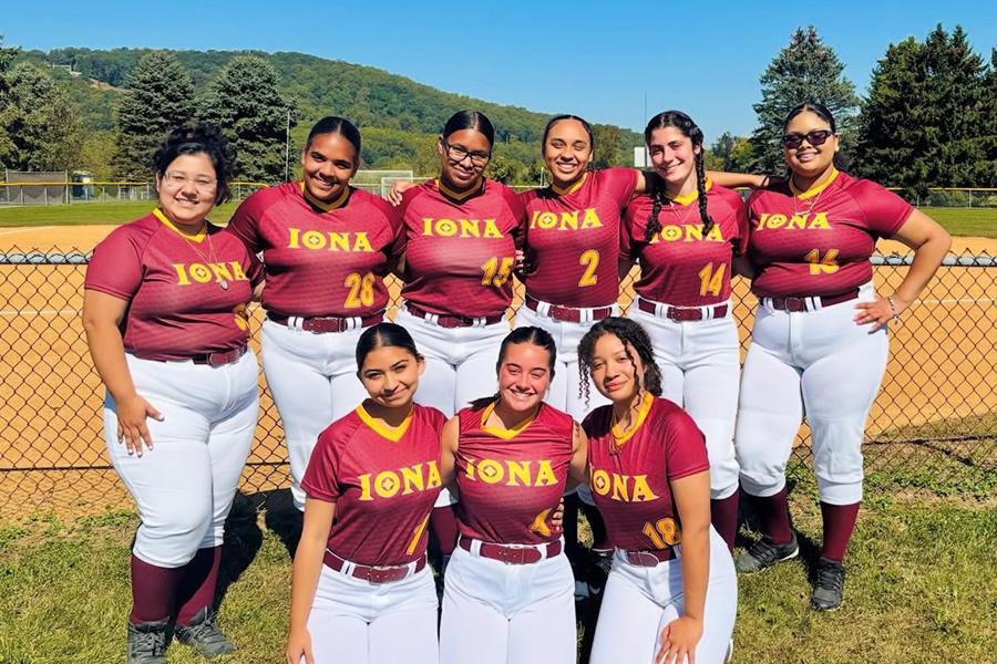 Women's club softball.