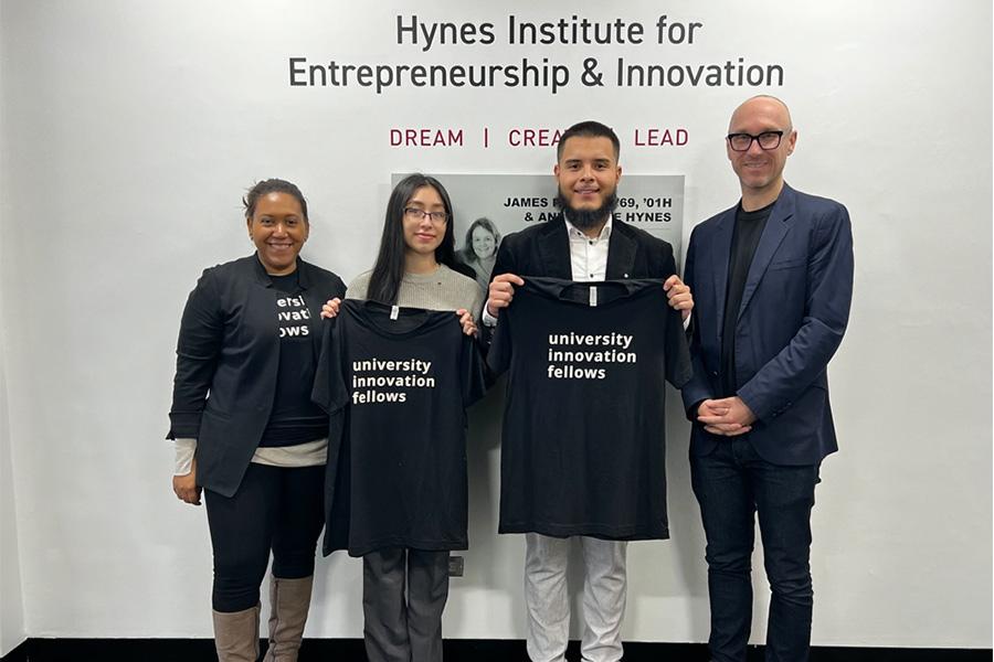 Lendynette Pacheco-Jorge, Eileen Cordero, Kevin Mejia and Christoph Winkler