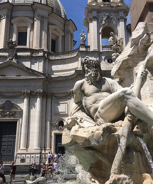 Piazza Novana in Rome.