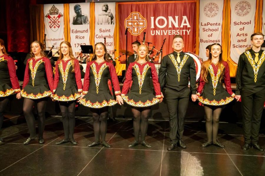 Irish Step Team at Trustees Gala 2025