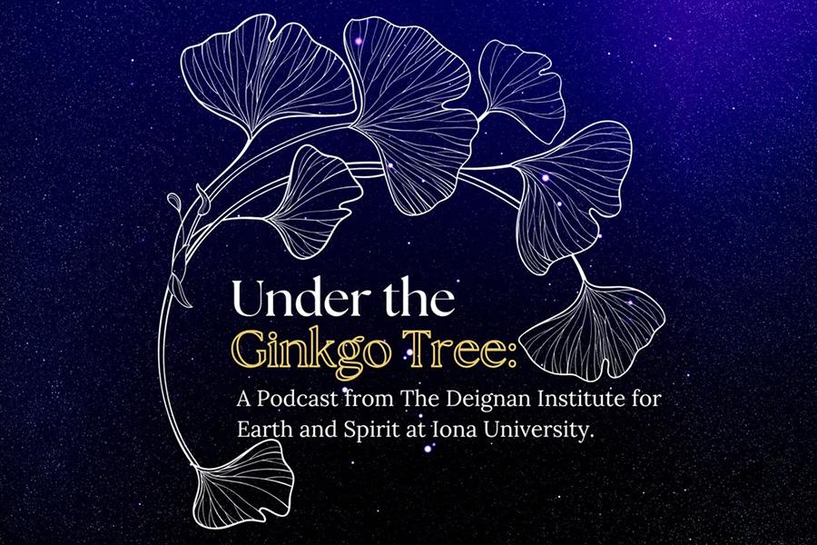 Under the Ginkgo Tree podcast logo.
