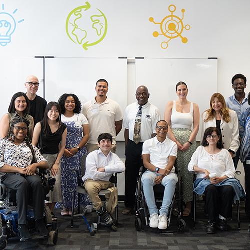 The Hynes Institute and Viscardi groups with presenters from IdeaSpark.