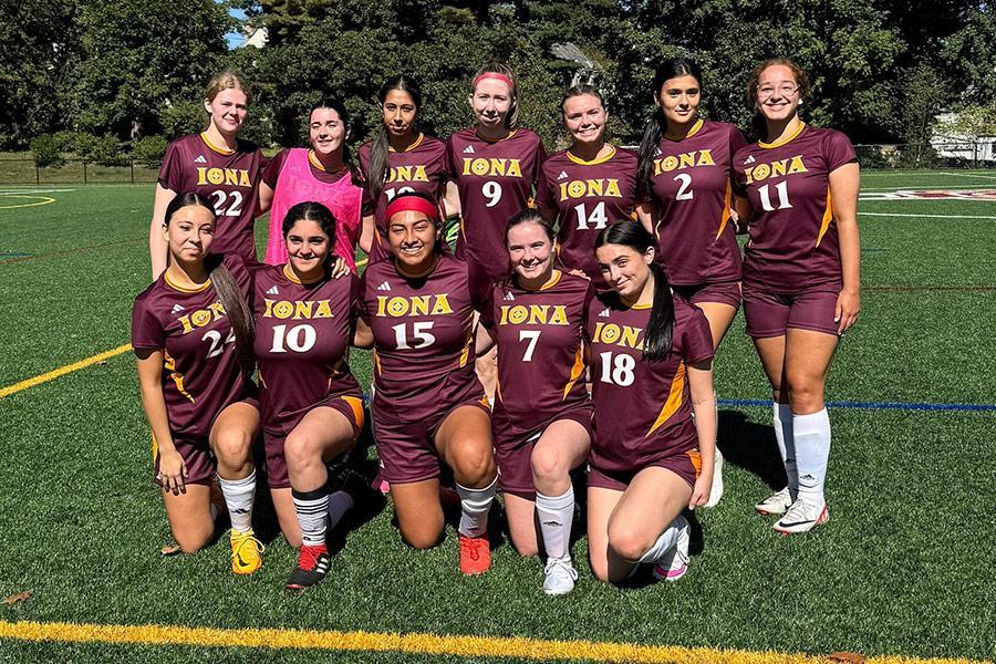Women's club soccer team. 